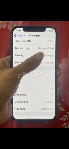 iPhone 12 Pro 256GB Xám. Mua bán Điện thoại tại Quận Bình Tân Tp Hồ Chí Minh được đăng bởi Hội Đồ Điện Tử hình 1