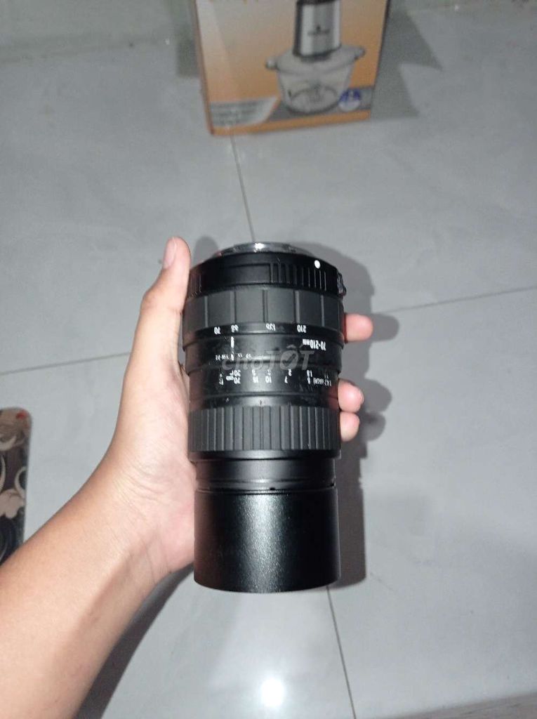 Ống kính Sigma 70-210 f4-5.6 Đen bán giá xác. Mua bán Máy ảnh, Máy quay tại Huyện Kiên Lương Kiên Giang được đăng bởi Huỳnh Gia Phước hình 1