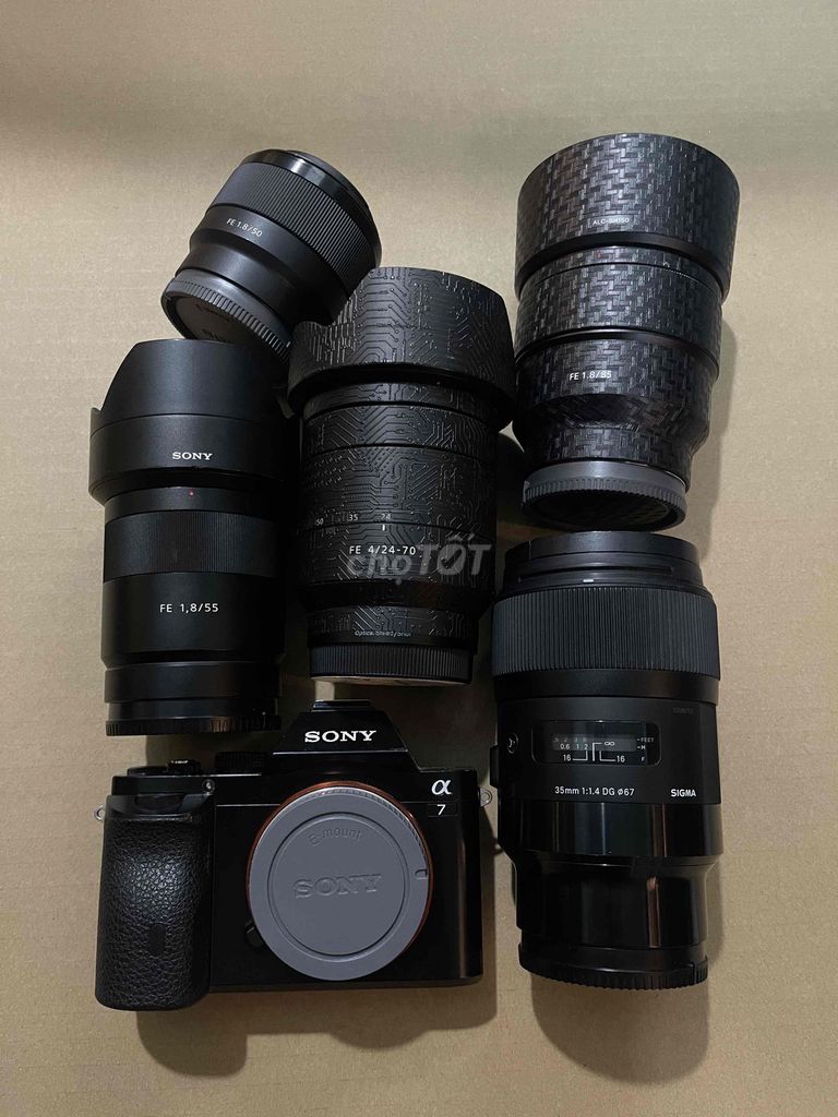Máy ảnh Sony A7 Đen. Mua bán Máy ảnh, Máy quay tại Quận Liên Chiểu Đà Nẵng được đăng bởi Tài Kt hình 1