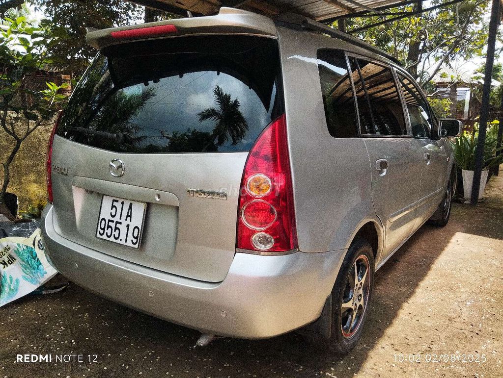 Mazda Premacy 2004, 7 chỗ, màu bạc. Mua bán null tại Huyện Long Thành Đồng Nai được đăng bởi Bao An  hình 5