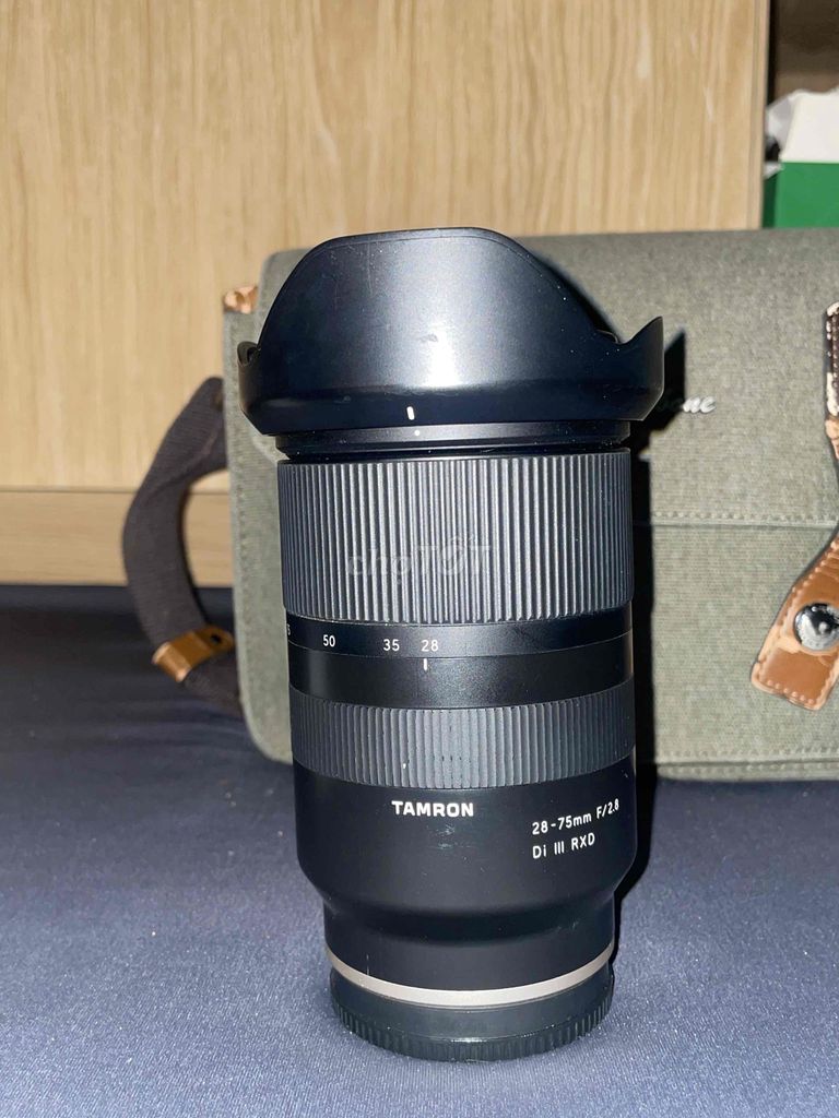 Ống kính Tamron 28-75mm F/2.8 Di III RXD Đen. Mua bán Máy ảnh, Máy quay tại Quận Bình Thạnh Tp Hồ Chí Minh được đăng bởi Thuan An hình 1