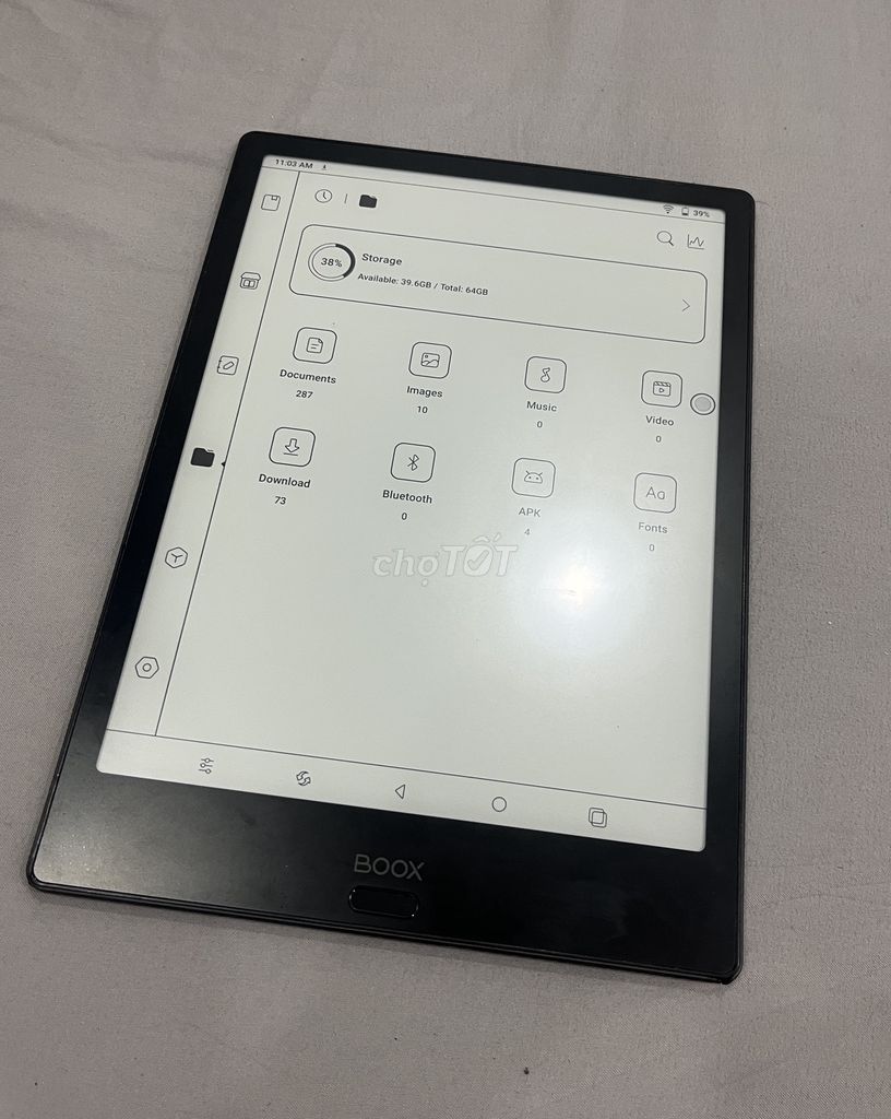 Boox Note 2 – ngoại hình 98%, kèm bút chính hãng. Mua bán Máy tính bảng tại Quận Bình Thạnh Tp Hồ Chí Minh được đăng bởi Bùi Minh Hiếu hình 1