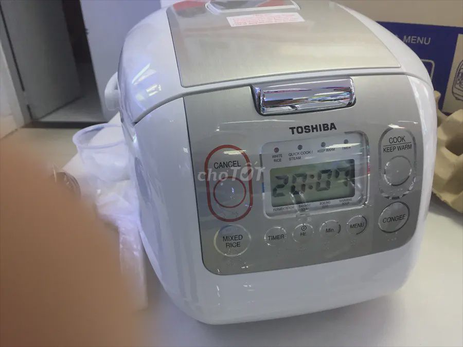 Nồi cơm điện tử Toshiba RC-10NMFVN(WT) 1 lít Trắng. Mua bán Bếp, lò, đồ điện nhà bếp tại Thành phố Trà Vinh Trà Vinh được đăng bởi Lê Tấn Duy hình 1