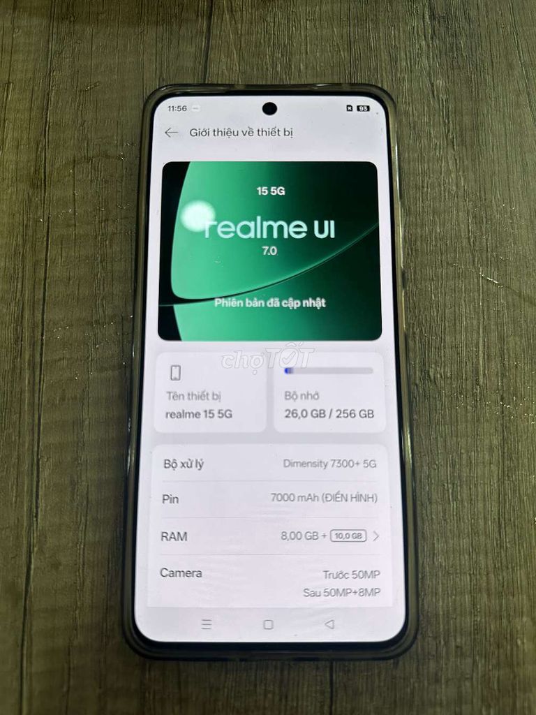 Realme 15 5G 256GB Hồng. Mua bán Điện thoại tại Quận Tân Phú Tp Hồ Chí Minh được đăng bởi Nguyễn Thứ hình 1