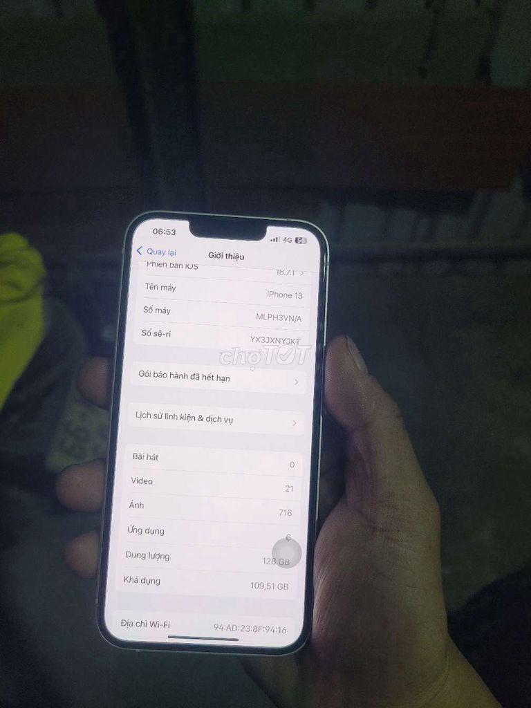 iphone 13 màu hồng 128gb cần bán lại. Mua bán Điện thoại tại Quận 7 Tp Hồ Chí Minh được đăng bởi Lê Thanh Tân hình 1