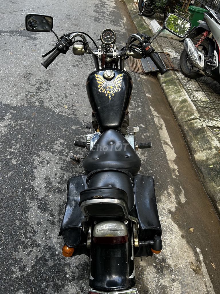 Honda Rebel 250 lắc kê vàng zin chất. Mua bán Xe máy tại Quận Thanh Xuân Hà Nội được đăng bởi ALek hình 4