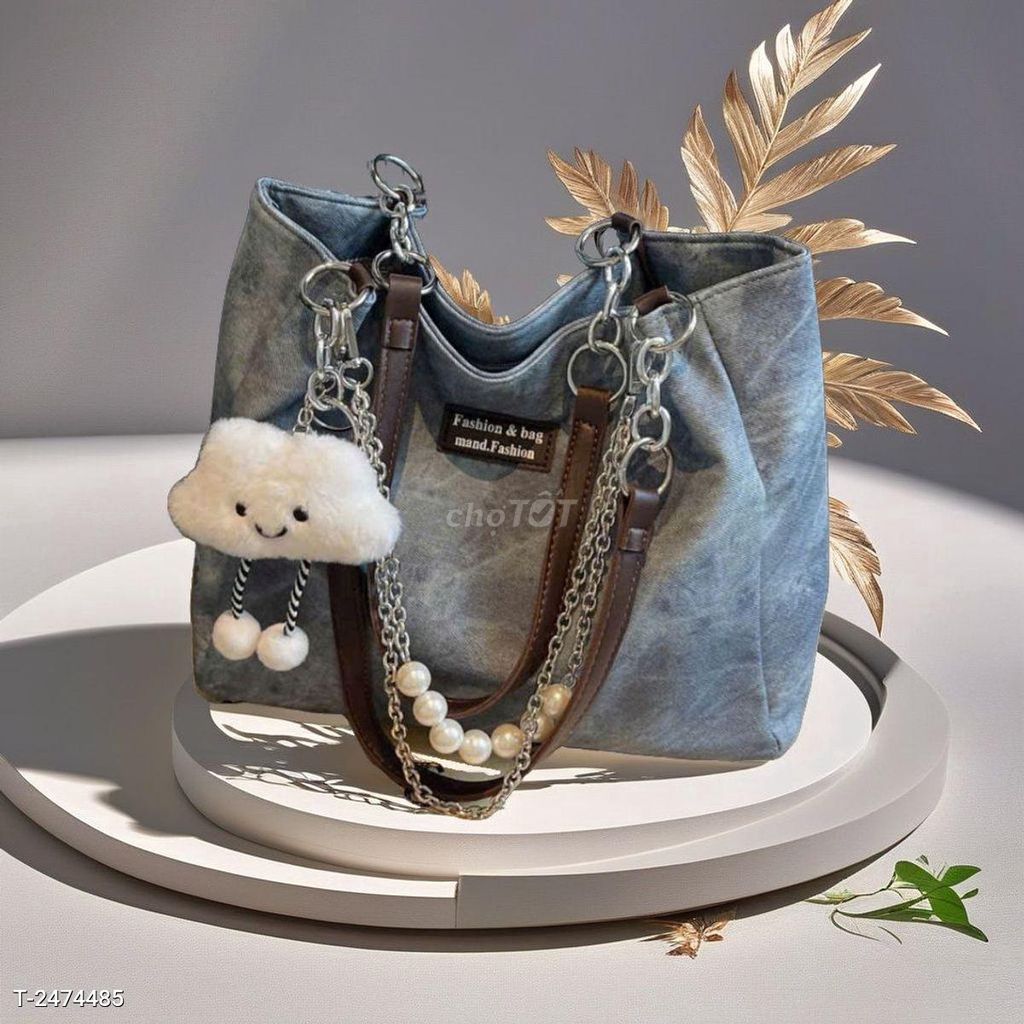 TÚI TOTE ĐEO VAI "BÉ MÂY" PHỤ KIỆN CUTE  WH743. Mua bán Túi xách tại Quận Đống Đa Hà Nội được đăng bởi Siêu thị Anh Tú 68   hình 1