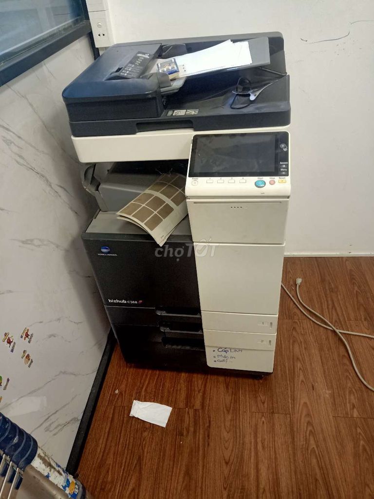 Máy in Konica Minolta bizhub C368 . Mua bán Đồ dùng văn phòng tại Quận 12 Tp Hồ Chí Minh được đăng bởi Thanh Tú hình 1