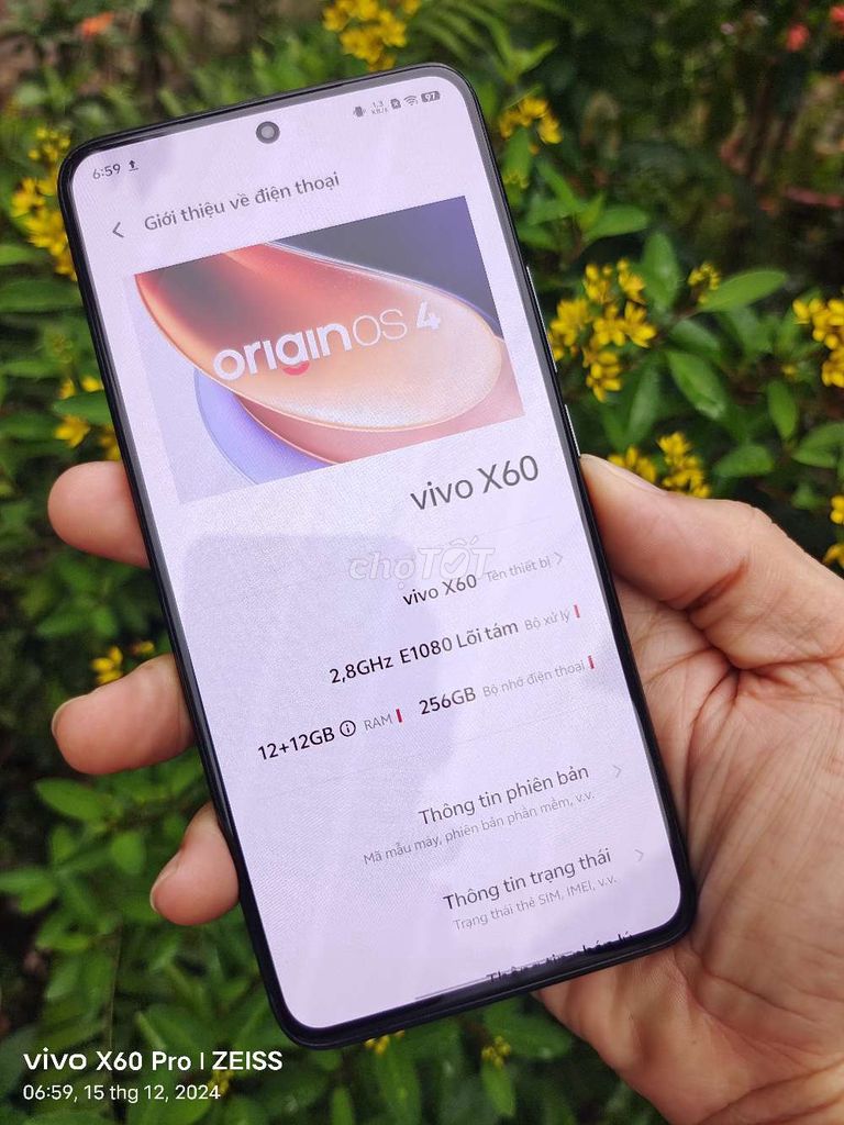 Vivo x60 12/256 fullzin seal nhanh hôm nay