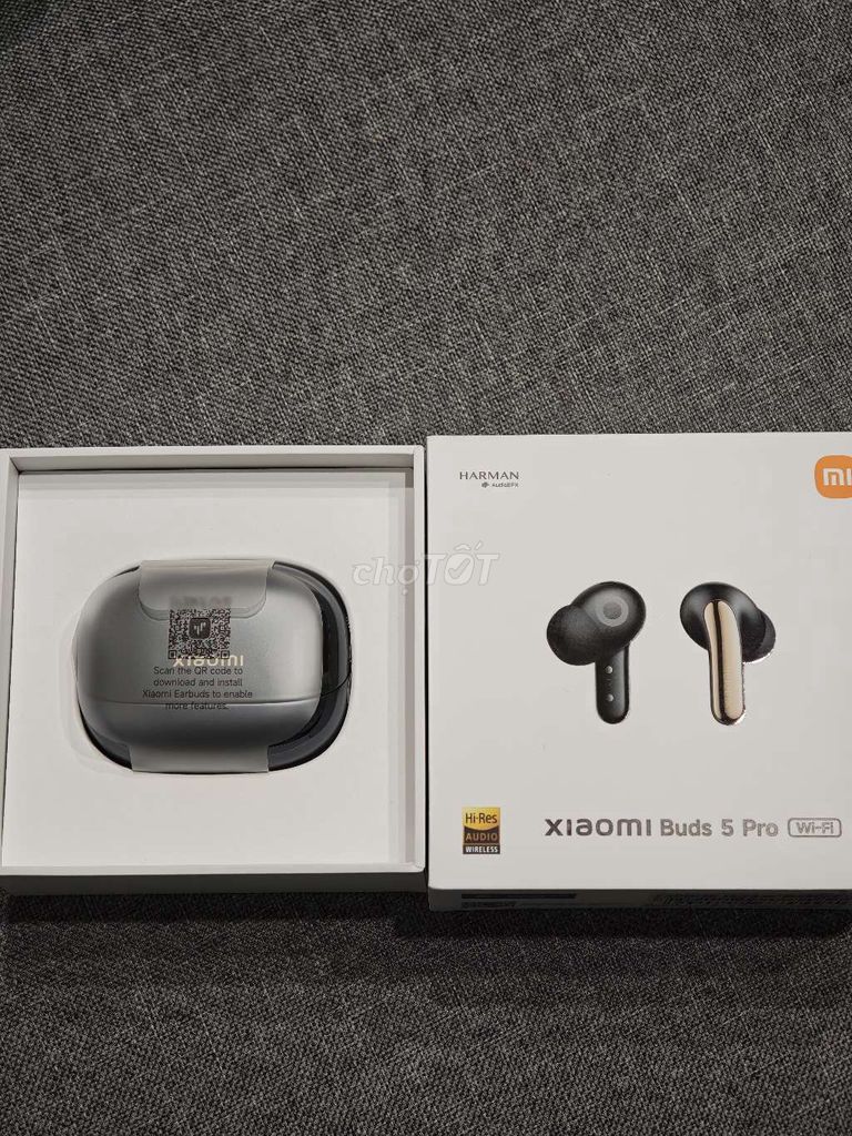 Tai nghe Xiaomi Buds 5 Pro (Wifi) Đen. Mua bán Tivi, Âm thanh tại Thành phố Thủ Dầu Một Bình Dương được đăng bởi Nguyên Ninh hình 1