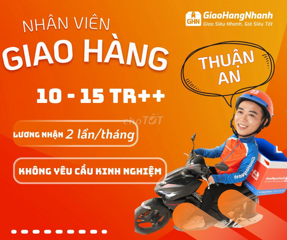 TUYỂN DỤNG SIP PƠ - Thuận An (15tr+/tháng)