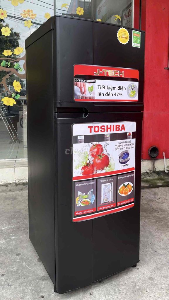 Tủ lạnh Toshiba 145 lít êm nhẹ điện phù hợp trọ