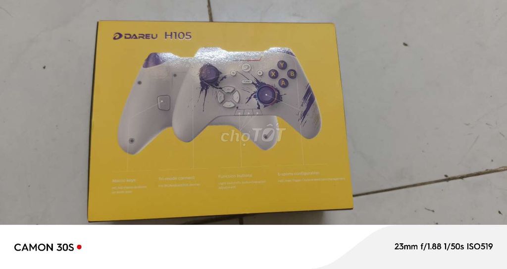 Tay cầm gaming dareu h105