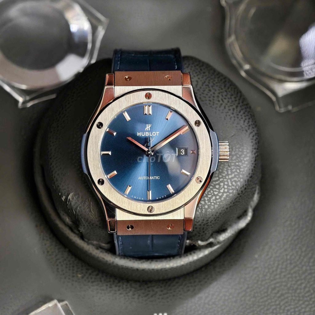 Hublot Classic Fusion Titanium 42mm Xanh cũ. Mua bán Đồng hồ tại Thành phố Thủ Đức Tp Hồ Chí Minh được đăng bởi Long hình 1