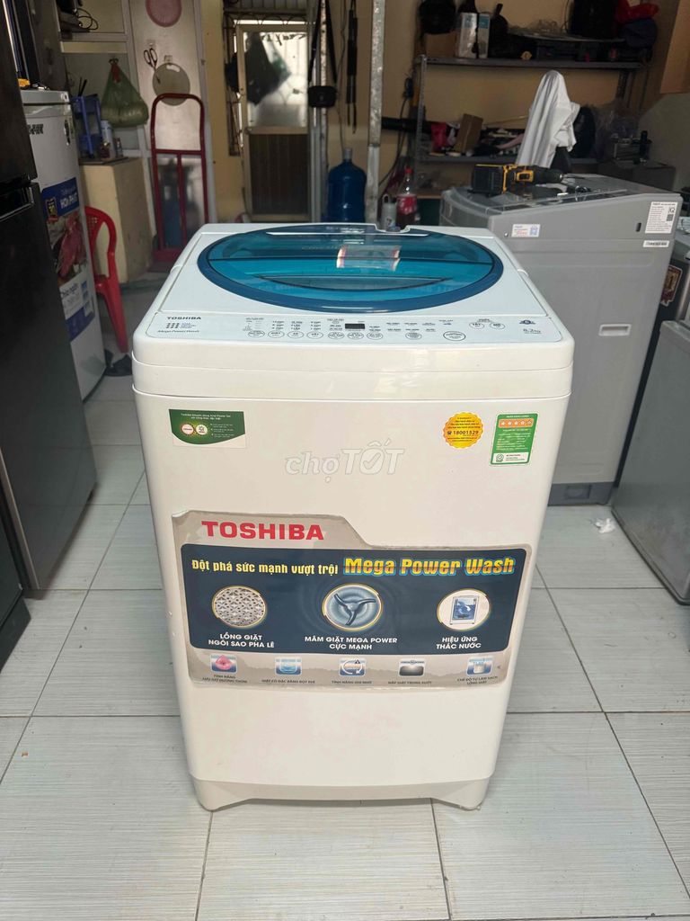 Máy giặt Toshiba 8,2kg mới 90%