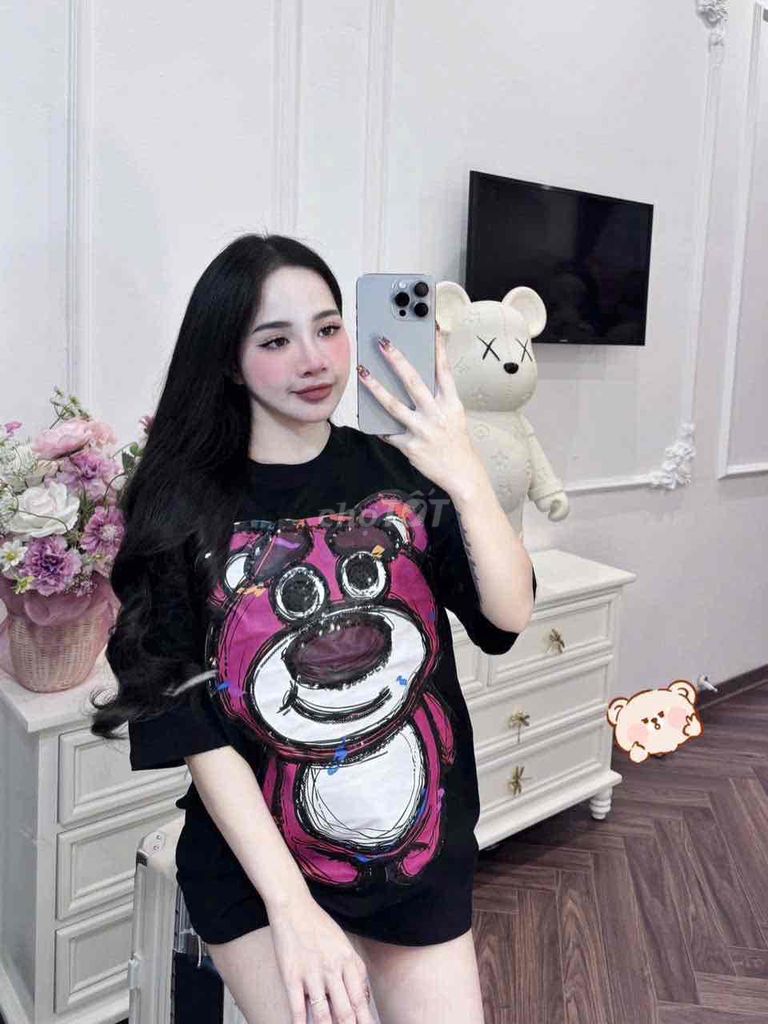 Áo thun nữ vải thun in hình. Mua bán Quần áo tại Huyện Phong Điền Cần Thơ được đăng bởi Hữu  hình 1