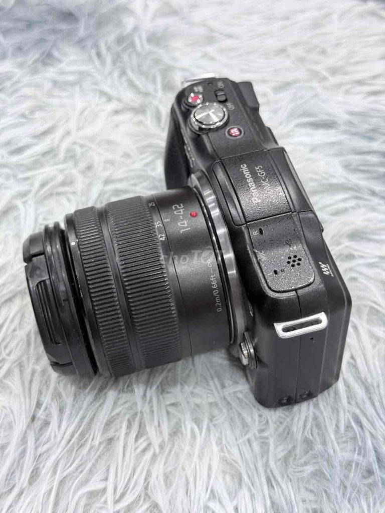 Máy ảnh Panasonic Lumix GF5 14-42mm Đen. Mua bán Máy ảnh, Máy quay tại Quận 5 Tp Hồ Chí Minh được đăng bởi Phan Thế Phong  hình 1