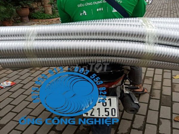 Ống nhôm nhún chịu nhiệt D300 trên 200 độ. Mua bán Đồ chuyên dụng, Giống nuôi trồng tại Quận Hoàng Mai Hà Nội được đăng bởi Ống chịu nhiệt hình 1