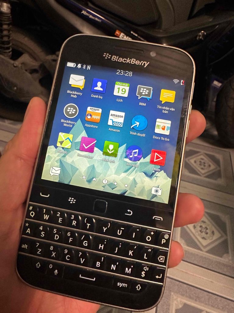BlackBerry Classic QWERTY có giao lưu. Mua bán Điện thoại tại Quận Bình Thạnh Tp Hồ Chí Minh được đăng bởi HD MEDIA HCM hình 1