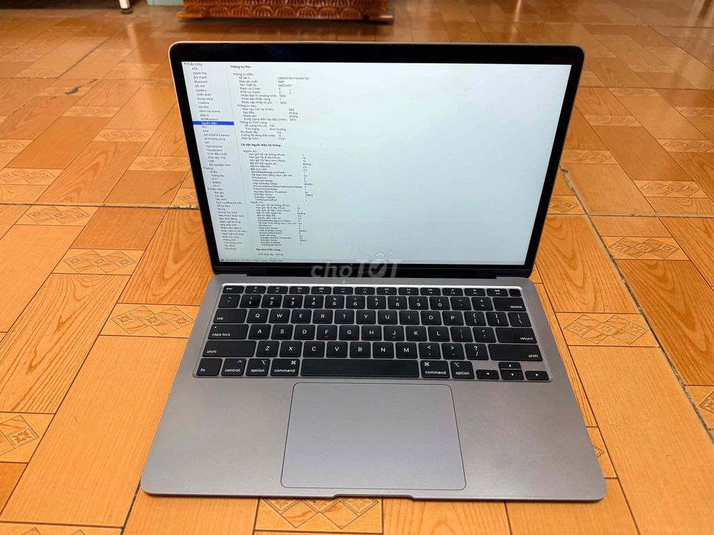 Macbook Air 13 2020 Gray I3 8GB 256GB Nguyên zin. Mua bán Laptop tại Quận 6 Tp Hồ Chí Minh được đăng bởi Laptop Phương Nghi hình 1