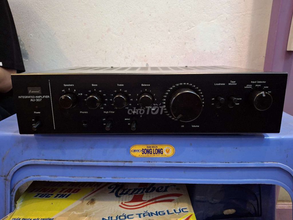 Amply Sansui AU-307 Đen. Mua bán Tivi, Âm thanh tại Quận Hai Bà Trưng Hà Nội được đăng bởi Nguyễn tuấn khôi  hình 1