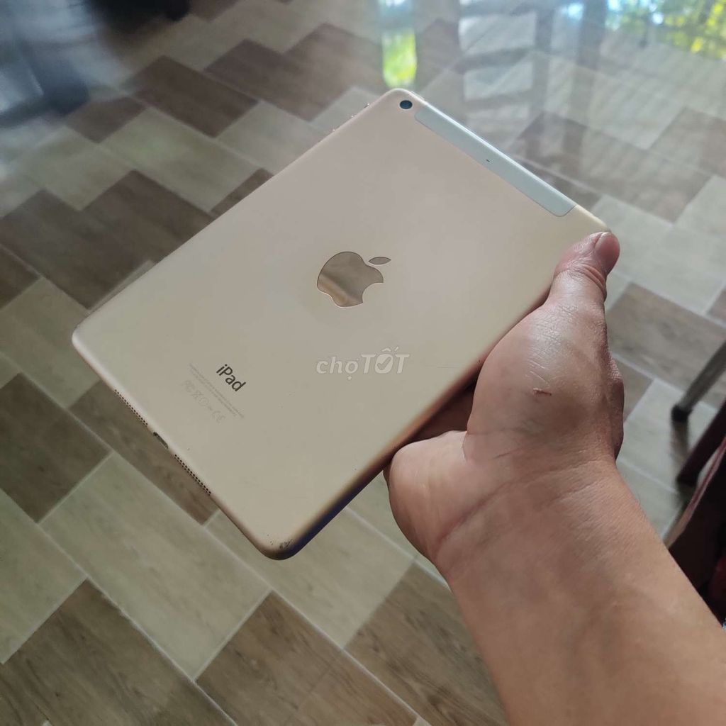 Ipad mini3 16g wifi 4g . full zin gold keng. Mua bán Máy tính bảng tại Quận 6 Tp Hồ Chí Minh được đăng bởi tiến Phát Lộc  hình 4