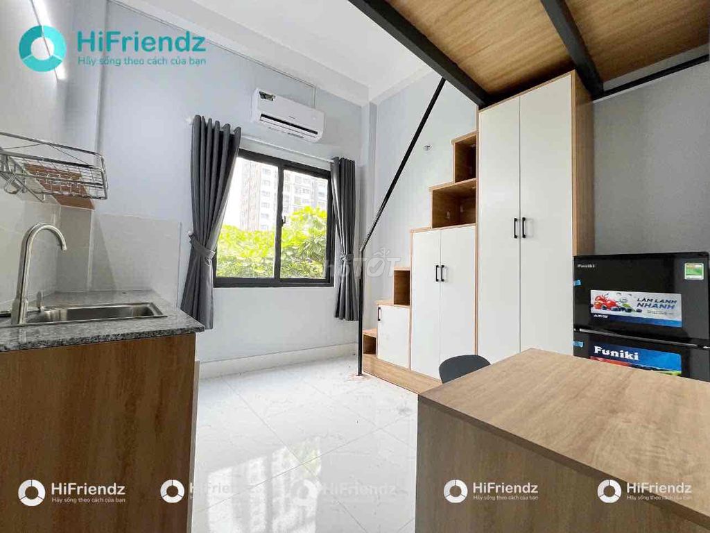 🏡Duplex FULL NỘI THẤT ngay CẦU VƯỢT HOÀNG HOA THÁM_HỌC VIỆN HÀNG KHÔNG