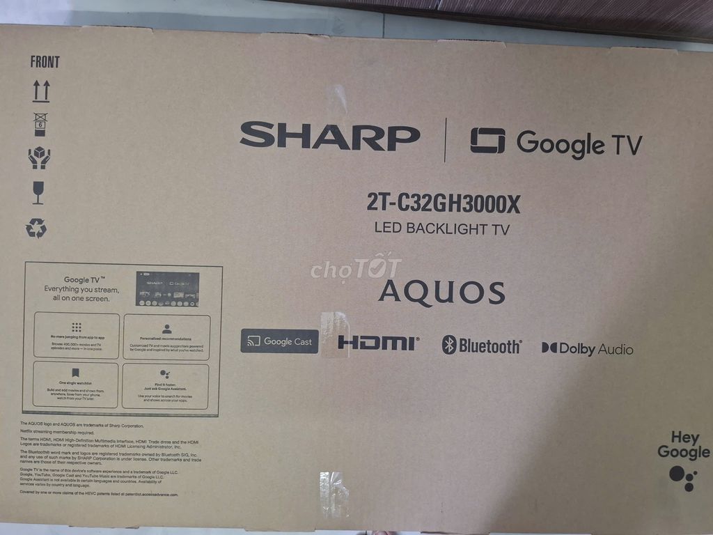 Tivi Sharp 2T-C32GH3000X. Mua bán Tivi, Âm thanh tại Quận Bình Tân Tp Hồ Chí Minh được đăng bởi Nhân hình 1