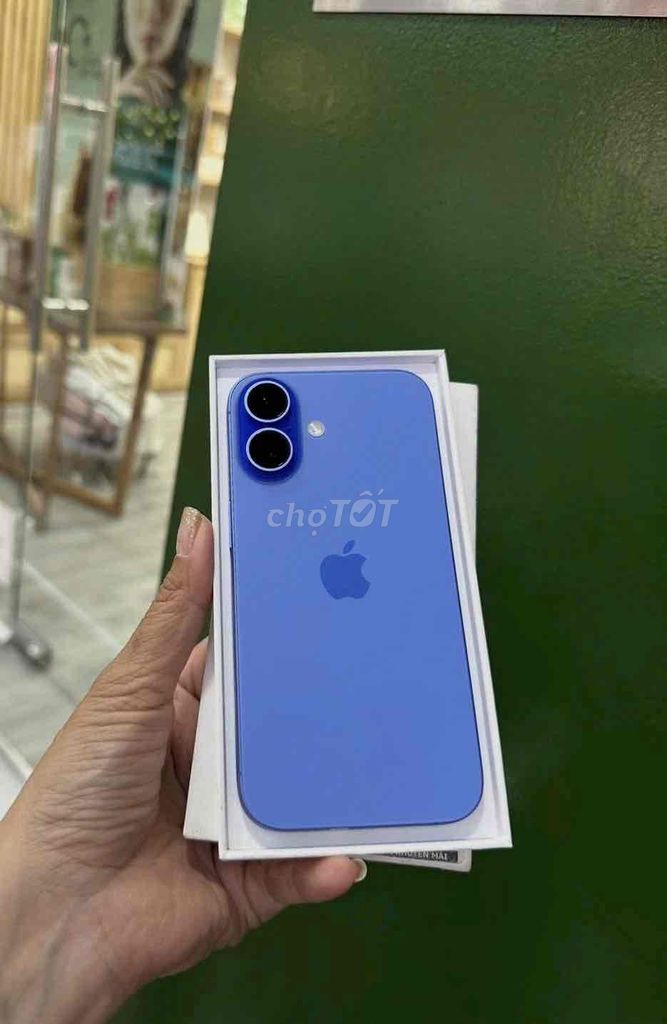 16 Plus 512GB Xanh Quốc tế Mỹ pin 99. Mua bán Điện thoại tại Quận 3 Tp Hồ Chí Minh được đăng bởi Nam Á Mobile hình 1