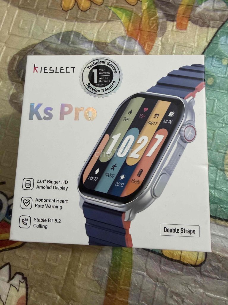Kieslect KS Pro AMOLED 2.01 inch. Mua bán Thiết bị đeo thông minh tại Quận Cái Răng Cần Thơ được đăng bởi Anhkhoa Nguyễn hình 1