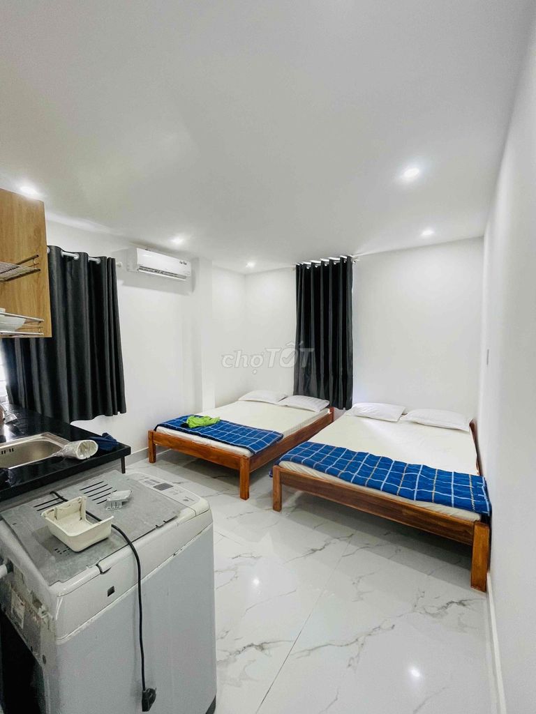 Căn hộ mới xây ở 3-4 người , đầu Cầu Rồng cách biển 700 mét