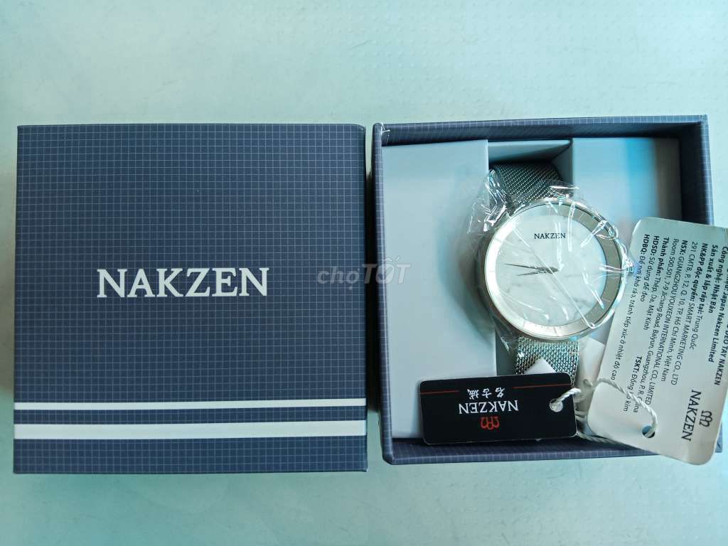 ĐH Nakzen Hoa & Gió 41 mm SS9290G-7 tgdd mới 100%