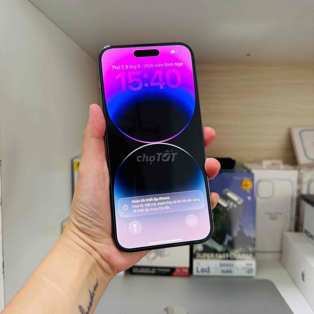 Apple iPhone 14 Pro Max 256GB Tím 88%. Mua bán Điện thoại tại Thành phố Long Xuyên An Giang được đăng bởi Khoa Knmobile An Giang hình 1