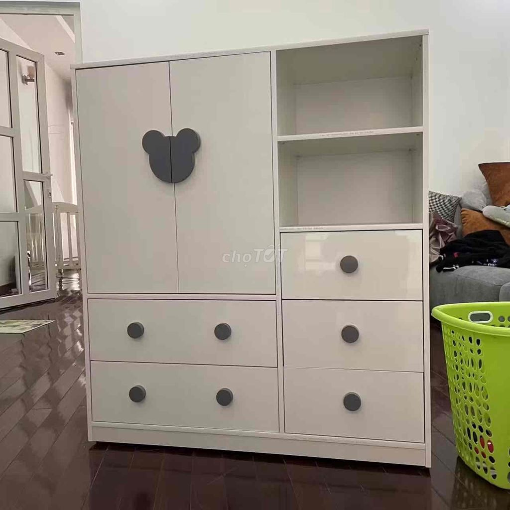 Tủ quần áo nhựa trẻ em. Mua bán Tủ, kệ gia đình tại Huyện Hoài Đức Hà Nội được đăng bởi Vũ Thị Hồng Nhung hình 1