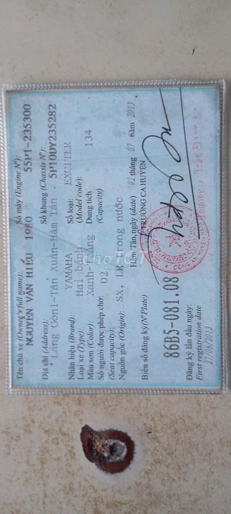 Yamaha Exciter 135LC Hồng Đen Bạc. Mua bán Xe máy tại Huyện Đức Hòa Long An được đăng bởi Bước Độc hình 7