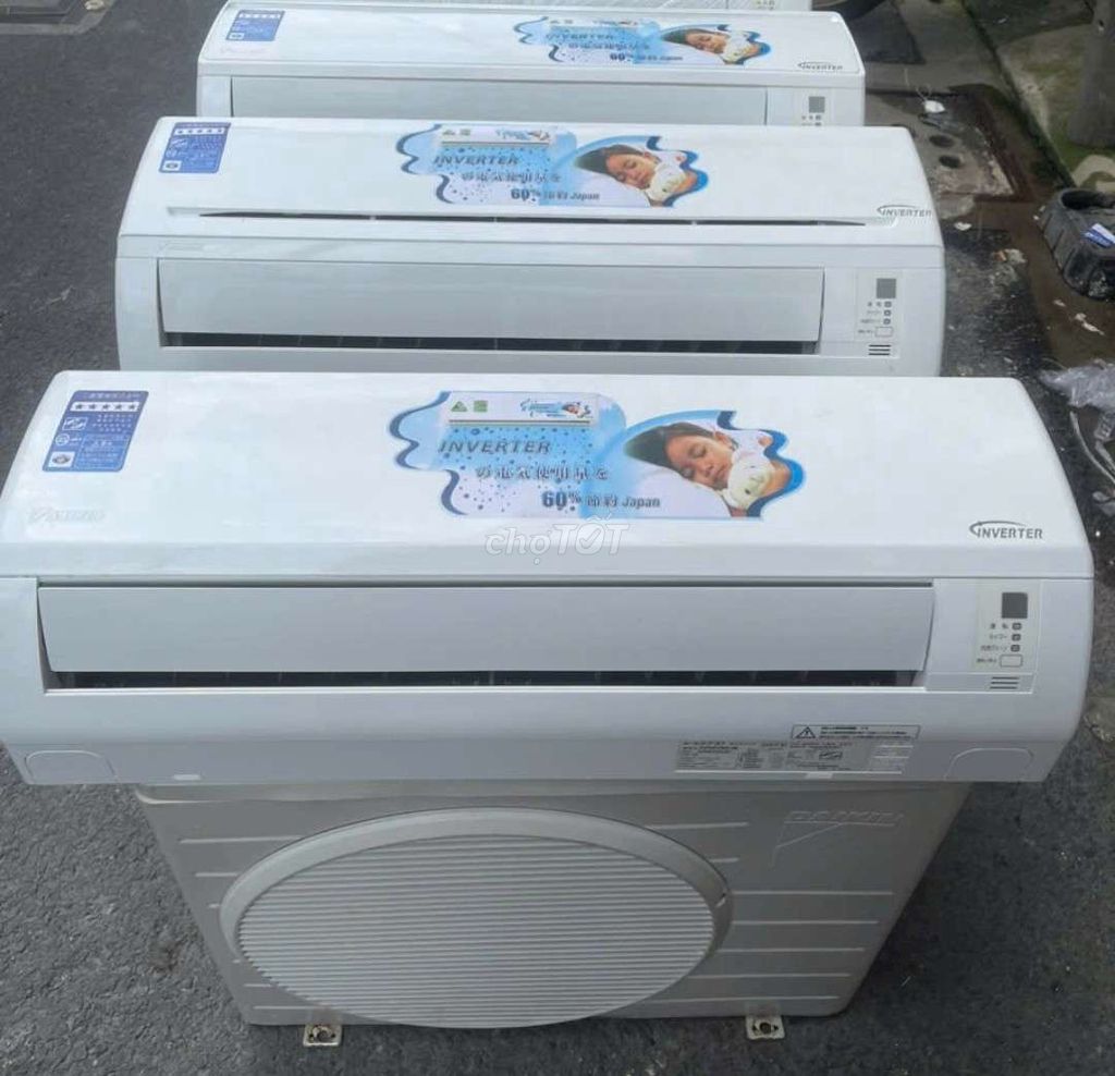 Máy lạnh DAIKIN Nội địa nhật 1hp inverter New 95%