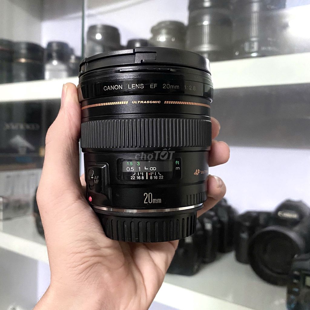 Ống kính Canon EF 20mm F/2.8 USM Đen. Mua bán Máy ảnh, Máy quay tại Quận Nam Từ Liêm Hà Nội được đăng bởi SON CAMERA hình 1