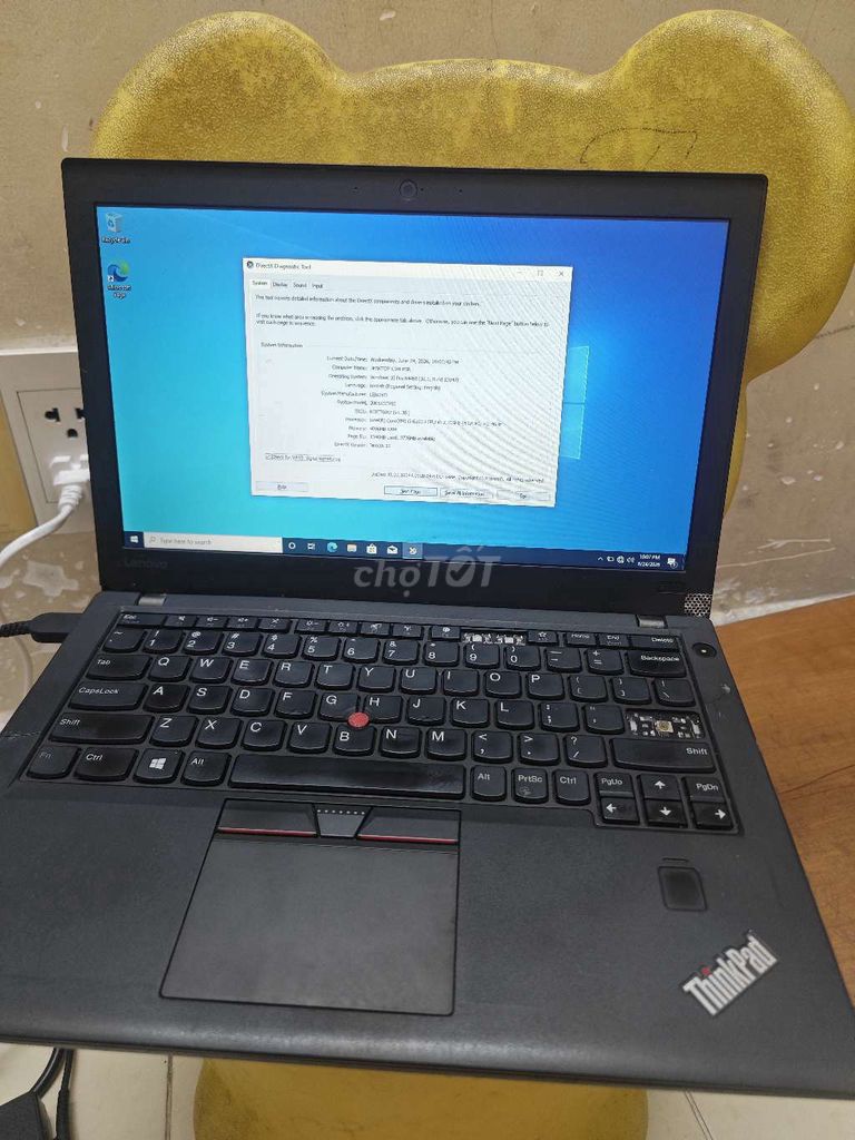 Lenovo Thinkpad X270 i5 6200U 4GB/128GB SSD. Mua bán Laptop tại Quận Tân Phú Tp Hồ Chí Minh được đăng bởi Đồ cũ thanh lý hình 1