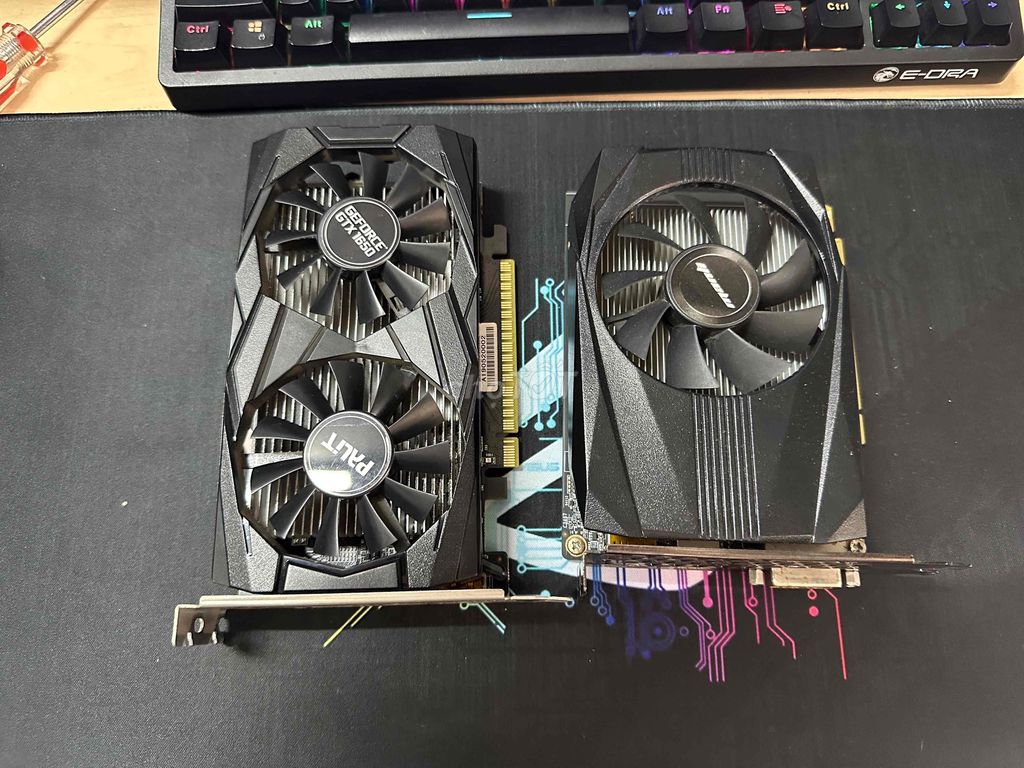 Card đồ họa  GTX 1650 4GB 1 Fan, 2 Fan.. Mua bán Linh kiện (RAM, Card...) tại Quận Gò Vấp Tp Hồ Chí Minh được đăng bởi Tình Nguyễn hình 1