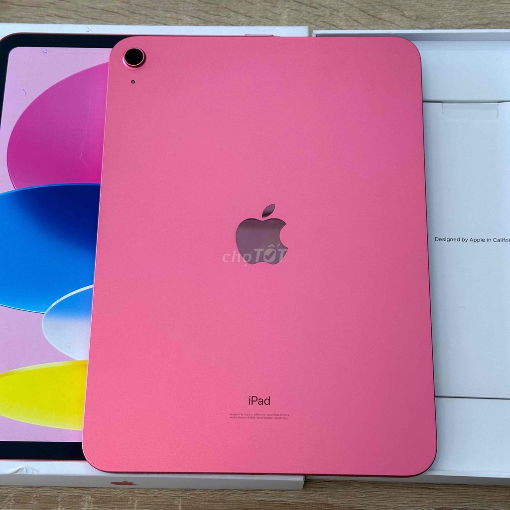 iPad Gen 10 256Gb Wifi. Fullbox. Sạc 7 Lần