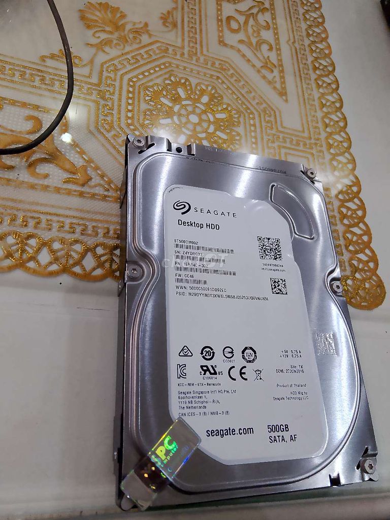 Ổ cứng HDD Seagate 500GB SATA. Mua bán Linh kiện (RAM, Card...) tại Quận Thanh Xuân Hà Nội được đăng bởi nguyen duc cuong hình 1