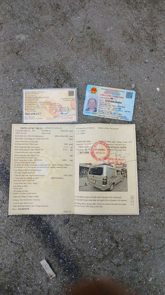 TẢI VAN KENBO 5 CHỖ/650K . ĐOI 2018 . CHẠY GIỜ CAM. Mua bán Xe tải, xe ben tại Quận Bình Tân Tp Hồ Chí Minh được đăng bởi Thanh Hùng  hình 6