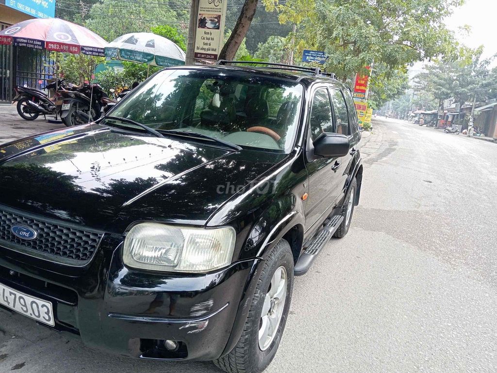 ford escape 2002 xlt AT4x4, màu đen.. Mua bán Ô tô tại Huyện Đông Anh Hà Nội được đăng bởi Nguyên hình 1