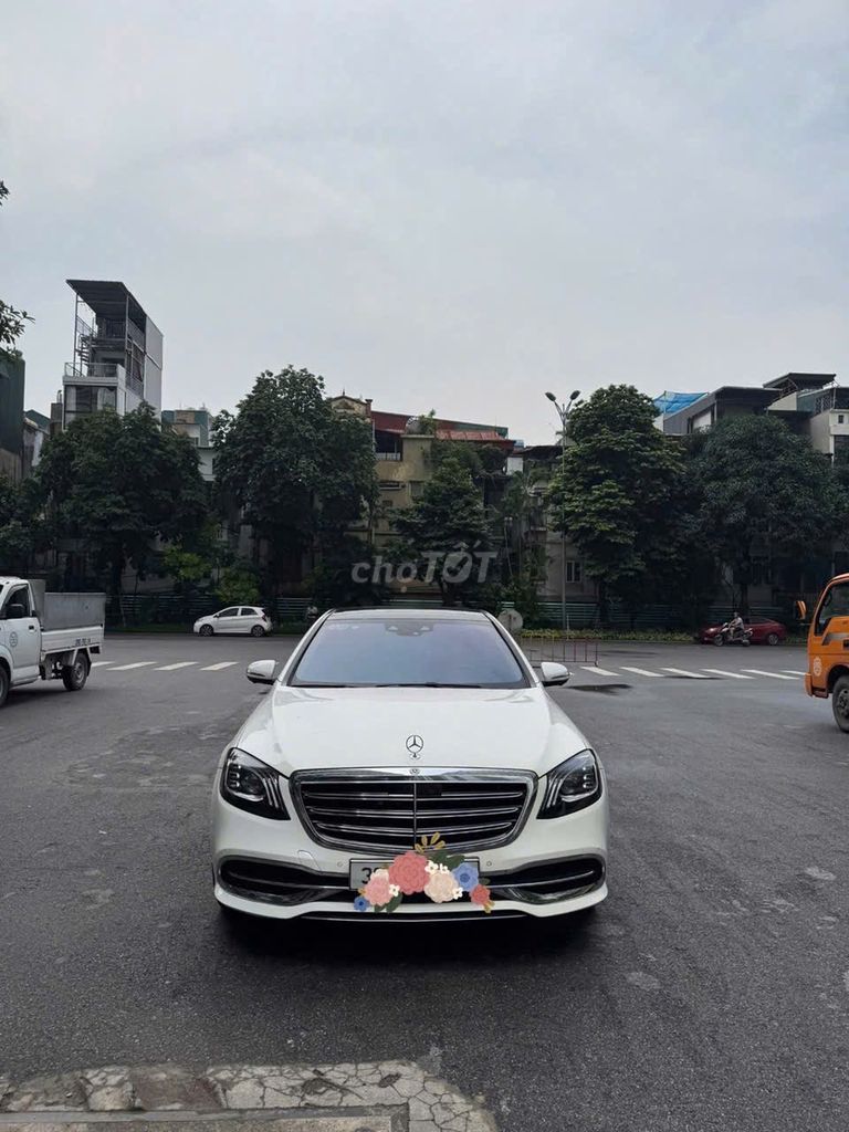 Bán xe Mercedes-Benz S450L 2017 màu trắng biển HN. Mua bán Ô tô tại Quận Ba Đình Hà Nội được đăng bởi Nguyễn Dũng hình 1