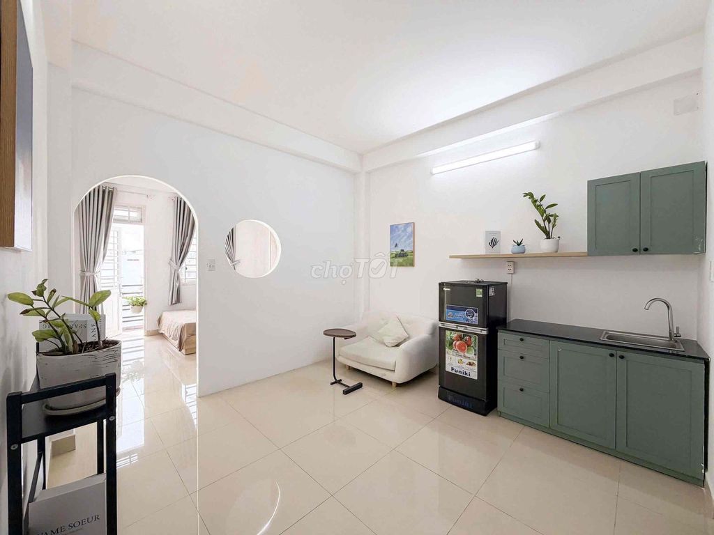 🌈CHO THUÊ CĂN HỘ 1PN TÁCH BẾP BALCON NGAY TRƯỜNG UIH và VĂN LANG CS3