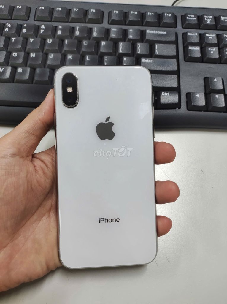 Apple iPhone X 64GB Trắng. Mua bán Điện thoại tại Thành phố Dĩ An Bình Dương được đăng bởi Nguyễn Đình Hưng hình 1