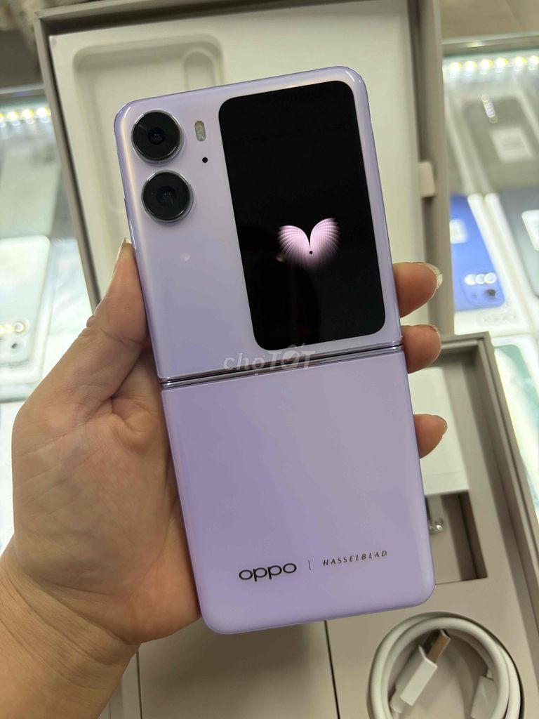 Oppo Find N2 Flip Tím 256GB. Mua bán Điện thoại tại Huyện Hóc Môn Tp Hồ Chí Minh được đăng bởi Linh hình 1