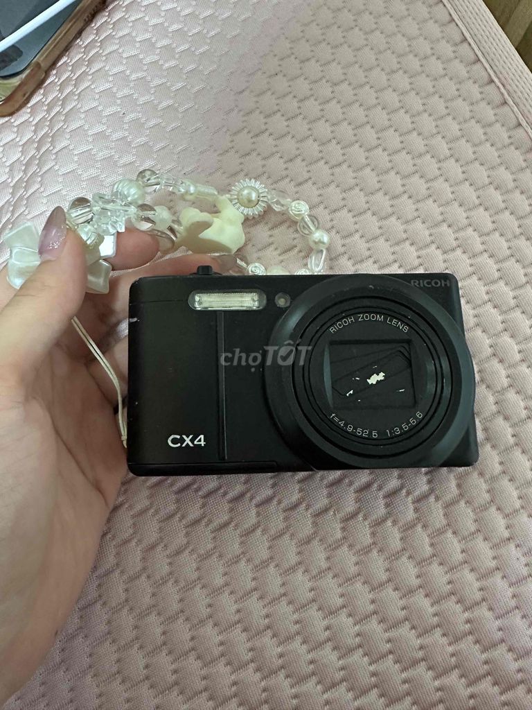 Máy ảnh Ricoh CX4 Đen. Mua bán Máy ảnh, Máy quay tại Quận Thanh Xuân Hà Nội được đăng bởi Nguyễn Linh Chi hình 1
