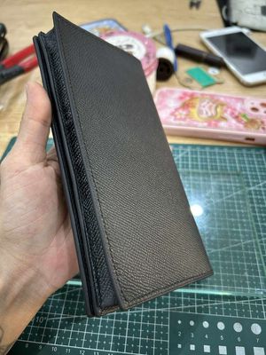 Ví dài da bê epsom haas. Mua bán Túi xách tại Quận Liên Chiểu Đà Nẵng được đăng bởi Bão Craft Leather