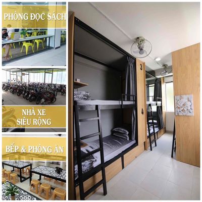 KTX NỮ 1,3TR GẦN GTVT – HUTECH, … An toàn, tiện nghi, sạch sẽ cho SV